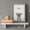Babyzimmer Deko Wandposter Koala