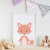 Poster Kinderzimmer Fuchs