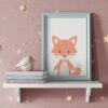 Wandbilder Kinderzimmer Fuchs