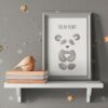 Wandbilder Kinderzimmer Panda