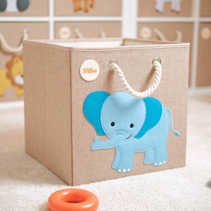Spielzeugkiste-Elefant