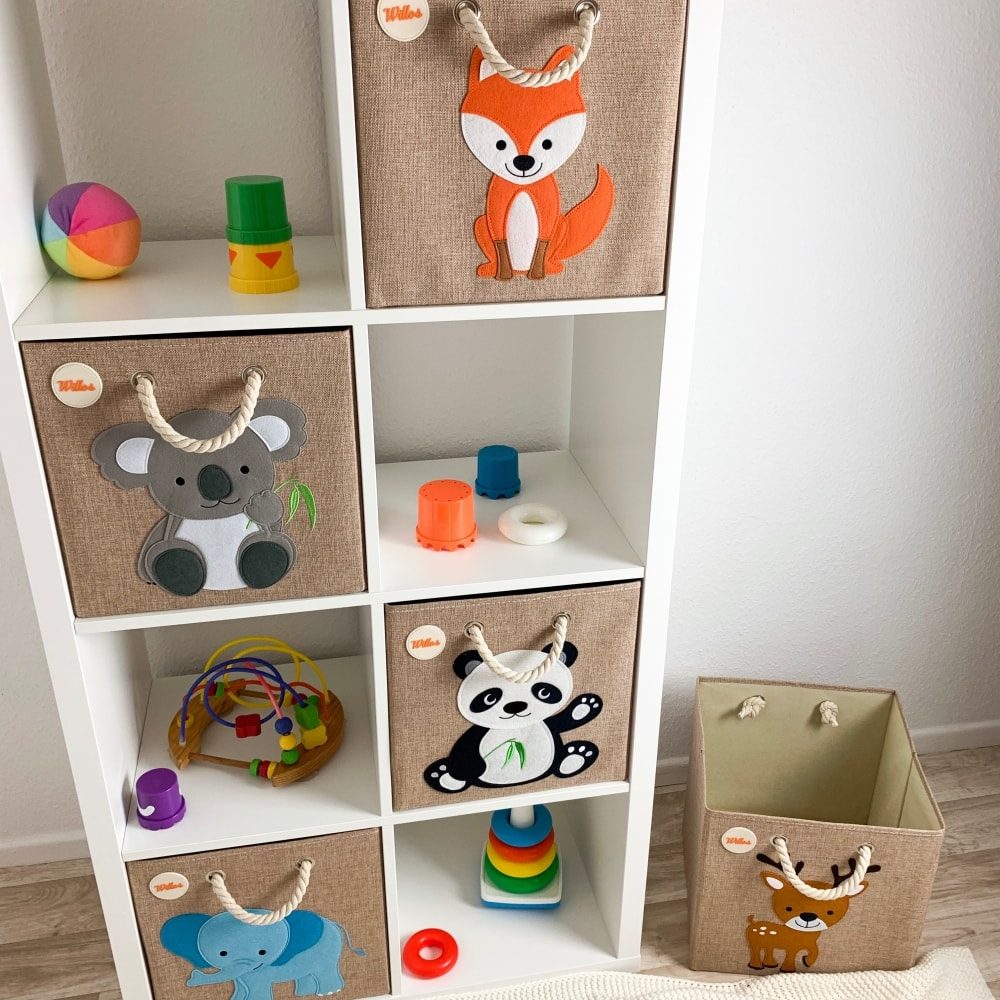 Simple Spielzeugaufbewahrung mit Willos Spielzeugkiste
